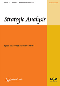 Cover image for Strategic Analysis, Volume 43, Issue 6, 2019
