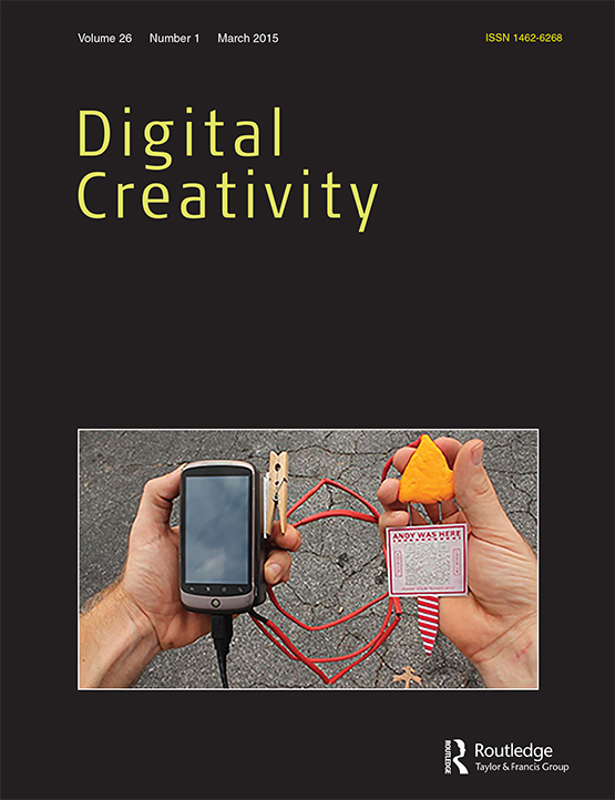 Cover image for Digital Creativity, Volume 26, Issue 1, 2015