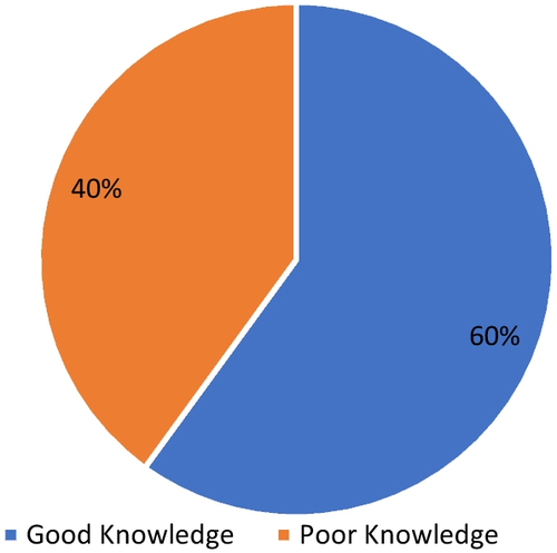 Fig. 1 Respondents’ overall knowledge