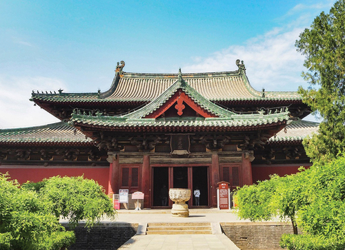 Figure 1. Traditional Chinese timber building.