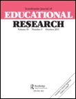 Cover image for Scandinavian Journal of Educational Research, Volume 57, Issue 3, 2013