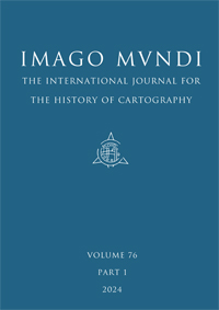 Cover image for Imago Mundi, Volume 76, Issue 1, 2024