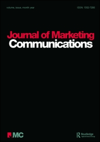 Cover image for Journal of Marketing Communications, Volume 4, Issue 1, 1998