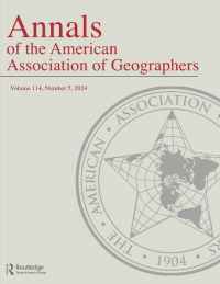 Cover image for Annals of the American Association of Geographers, Volume 114, Issue 5, 2024