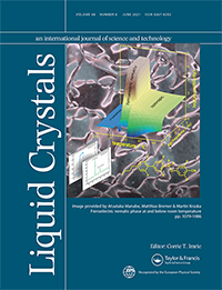 Cover image for Liquid Crystals, Volume 48, Issue 8, 2021