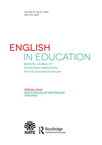 Cover image for English in Education, Volume 54, Issue 1, 2020