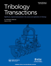Cover image for Tribology Transactions, Volume 66, Issue 4, 2023