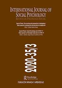 Cover image for International Journal of Social Psychology, Volume 35, Issue 3, 2020