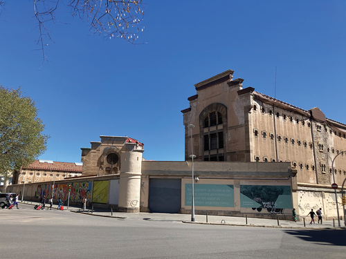 Figure 1. La Model prison complex. Picture taken from Josep Tarradellas street (Barcelona). April 2023. Ana Pastor.