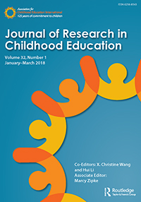 Cover image for Journal of Research in Childhood Education, Volume 32, Issue 1, 2018