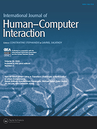 Cover image for International Journal of Human–Computer Interaction, Volume 39, Issue 2, 2023