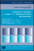 Cover image for European Journal of Work and Organizational Psychology, Volume 17, Issue 2, 2008