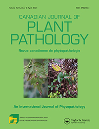 Cover image for Canadian Journal of Plant Pathology, Volume 45, Issue 2, 2023