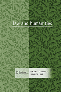 Cover image for Law and Humanities, Volume 11, Issue 1, 2017