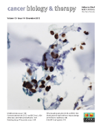 Cover image for Cancer Biology & Therapy, Volume 13, Issue 14, 2012
