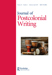 Cover image for Journal of Postcolonial Writing, Volume 54, Issue 2, 2018