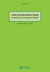 Cover image for Forum for Development Studies, Volume 50, Issue 2, 2023