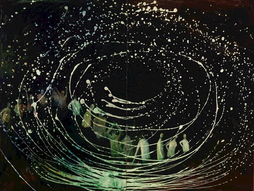 Figure 1. Sidney Nolan, The Galaxy, 1957–58, synthetic polymer paint on canvas on hardboard, 193 × 256 cm, Art Gallery of New South Wales, Australia. © The Trustees of the Sidney Nolan Trust. Bridgeman Art Library.