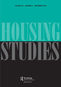 Cover image for Housing Studies, Volume 34, Issue 8, 2019