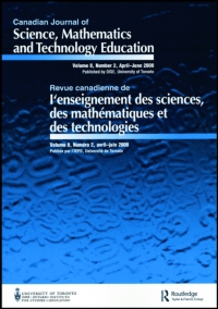 Cover image for Canadian Journal of Science, Mathematics and Technology Education, Volume 17, Issue 1, 2017