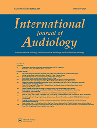 Cover image for International Journal of Audiology, Volume 57, Issue sup2, 2018