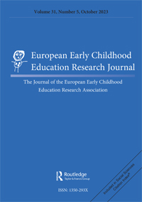 Cover image for European Early Childhood Education Research Journal, Volume 31, Issue 5, 2023