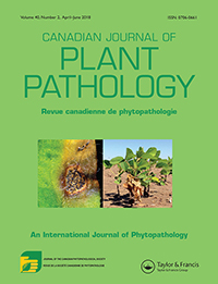 Cover image for Canadian Journal of Plant Pathology, Volume 40, Issue 2, 2018