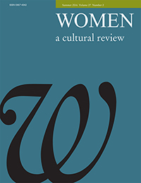 Cover image for Women: a cultural review, Volume 27, Issue 2, 2016
