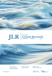Cover image for Journal of Leisure Research, Volume 50, Issue 1, 2019