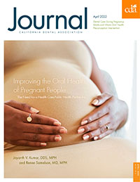 Cover image for Journal of the California Dental Association, Volume 50, Issue 4, 2022