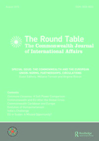 Cover image for The Round Table, Volume 104, Issue 4, 2015