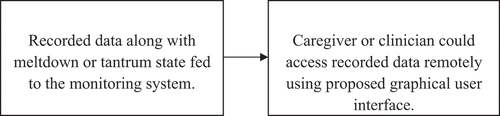 Figure 8. Procedure for monitoring of meltdown or tantrum state.