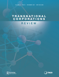 Cover image for Transnational Corporations Review, Volume 13, Issue 4, 2021