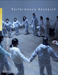 Cover image for Performance Research, Volume 27, Issue 5, 2022