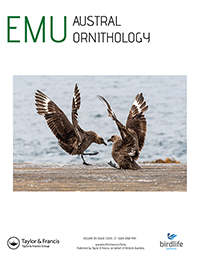 Cover image for Emu - Austral Ornithology, Volume 123, Issue 1, 2023