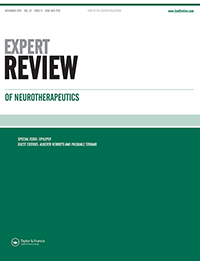 Cover image for Expert Review of Neurotherapeutics, Volume 21, Issue 11, 2021