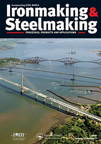 Cover image for Ironmaking & Steelmaking, Volume 45, Issue 7, 2018