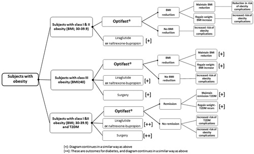 Figure 1. Structure of the model used in the analysis.