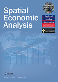 Cover image for Spatial Economic Analysis, Volume 12, Issue 4, 2017