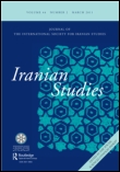 Cover image for Iranian Studies, Volume 32, Issue 3, 1999