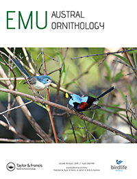 Cover image for Emu - Austral Ornithology, Volume 119, Issue 1, 2019