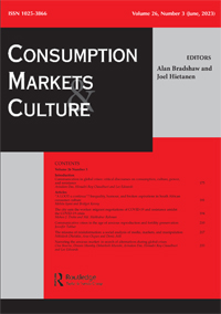 Cover image for Consumption Markets & Culture, Volume 26, Issue 3, 2023