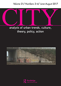 Cover image for City, Volume 21, Issue 3-4, 2017