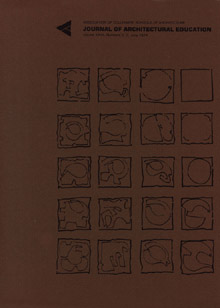 Cover image for Journal of Architectural Education, Volume 27, Issue 2-3, 1974