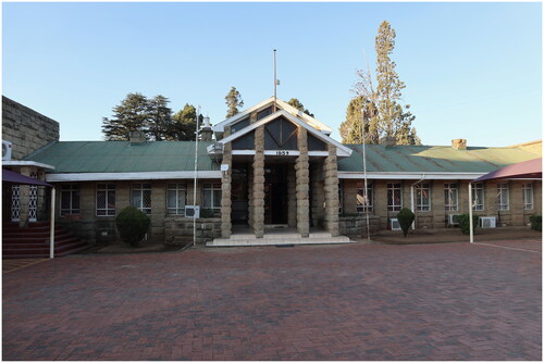 Figure 1. The old parliament building in central Maseru, September 2019. (Photograph by the author.)