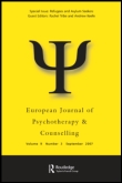 Cover image for European Journal of Psychotherapy & Counselling, Volume 5, Issue 1, 2002