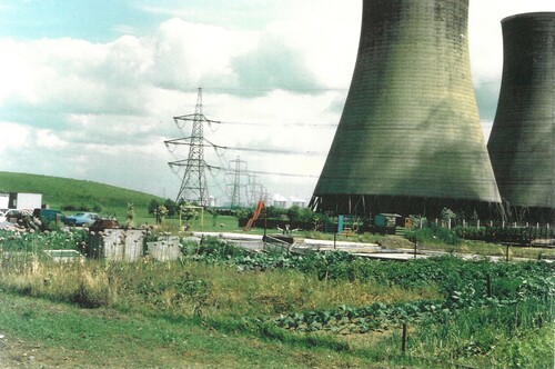 Figure 4. Eggborough Power Station, Allotments ©Museum of English Rural Life / Landscape Institute [Brenda Colvin Collection].