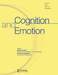 Cover image for Cognition and Emotion, Volume 32, Issue 2, 2018