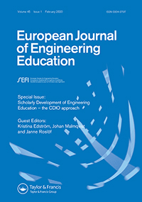 Cover image for European Journal of Engineering Education, Volume 45, Issue 1, 2020
