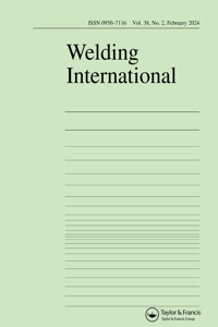 Cover image for Welding International, Volume 30, Issue 12, 2016